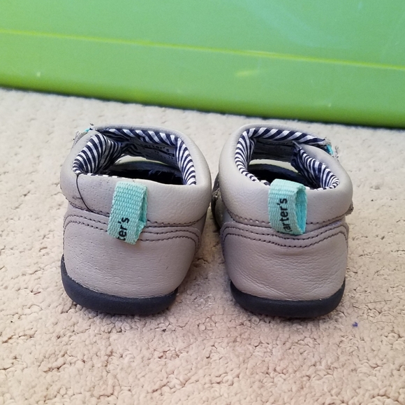 Carter's Every Step Stage 3/walk Shoes (gray) - Picture 3 of 5